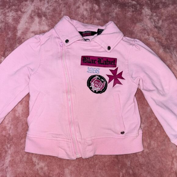Other - Baby's Pink Moto Jacket